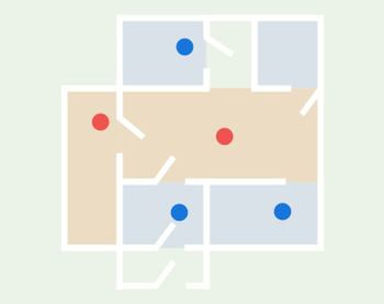 Asset Management on floorplan Asset Management on floorplan