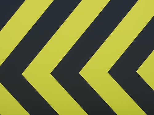 warning arrows warning arrows